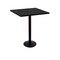 Holland Bar Stool Co 36" 214 Black Table, 30" x 30" Square Top 214-1636BW30SQ - alternate 1